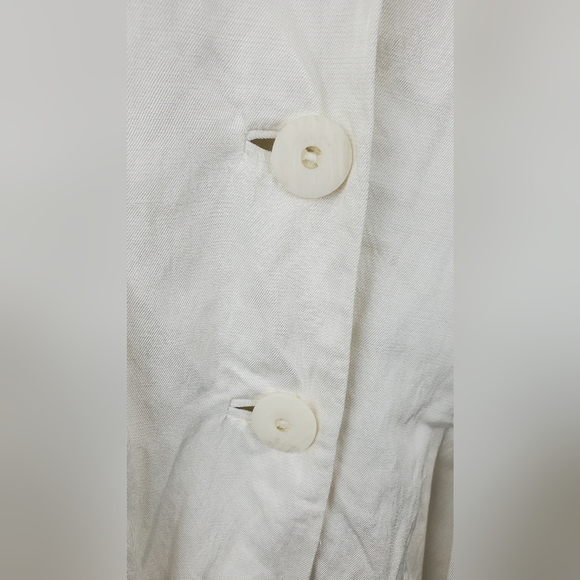 CABI Artist Coat Shawl Notched Collar 3/4 Sleeve Button Down Blazer Size S - Picture 5 of 12